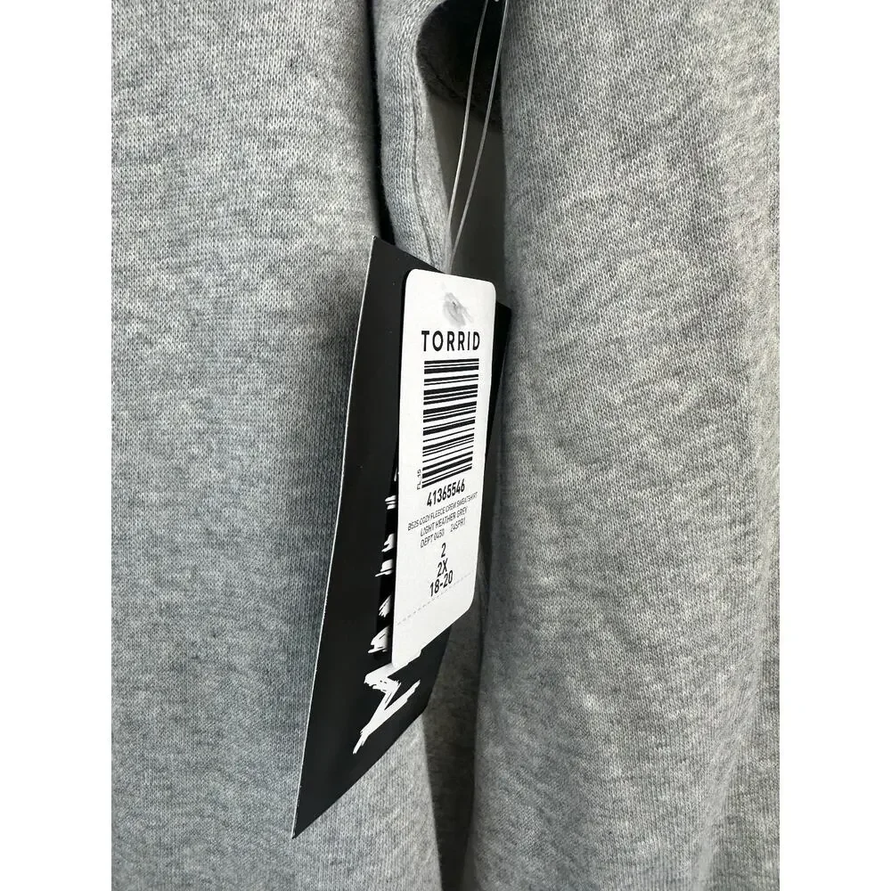 NWT Torrid The B-52s Cozy Fleece Sweatshirt Crew Graphic Pullover Plus Size 2 2X - Picture 8 of 10